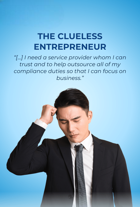 The entrepreneur is confused about the singapore incorporation procedure